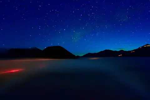 印度尼西亚,布罗莫山,夜晚,天空,太空,恒星,天文学,黑暗 印度尼西亚,布罗莫山,夜晚,天空,太空,恒星,天文学,黑暗