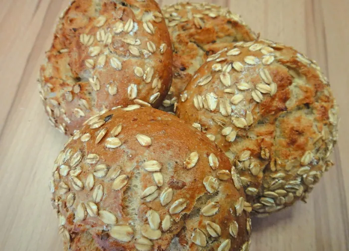 燕麦面包，全价，生物，食品，烘焙，面包，食品和饮料，特写