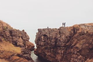 新西兰，punakaiki，岩石，煎饼，新西兰，西海岸，岩石-物体，固体