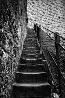 楼梯，建筑，逐渐，石头，建筑，逐渐建筑，立面，石头楼梯