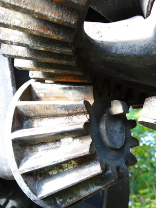 齿轮、齿、传动、平移、相互转换、传递、力、转动