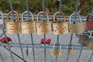 爱情城堡，城堡，挂锁，爱情，爱情锁，挂锁，永恒的爱情，象征