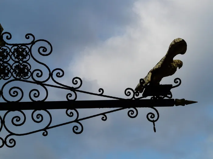 阿德勒，铁匠，客栈，鼻，盾牌，鼻盾牌，广告，广告牌