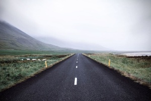 道路，黎明，风景，自然，冒险，柏油路，秋天，宁静
