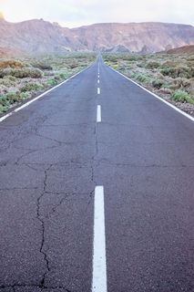 西班牙，圣克鲁斯特内里费，路，山，空间，复制空间，特内里费，路