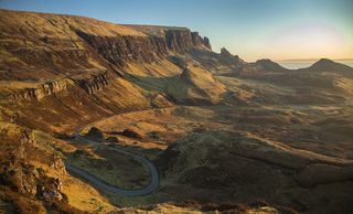 自然、景观、山脉、顶峰、山峰、岩石、道路、小径