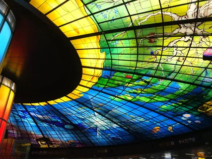 *，*，*，捷运，美丽的港岛，福尔摩沙站，城市，画