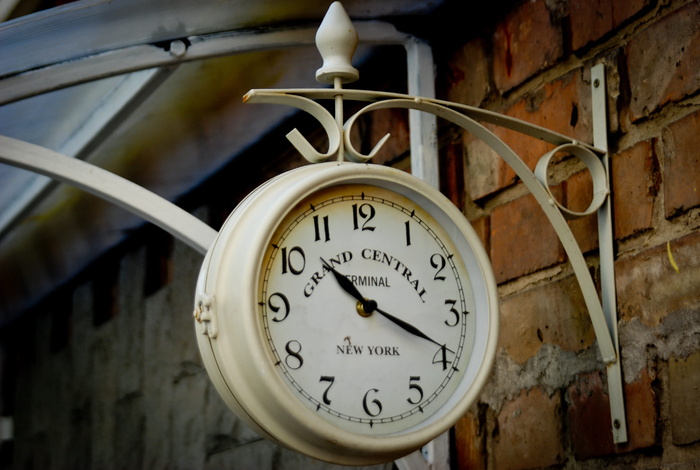 街道，时钟，箭头，拨号，基辅，乌克兰，号码，无人