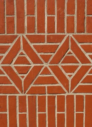 砖块、桁架、装饰、建筑、图案、矩形、菱形