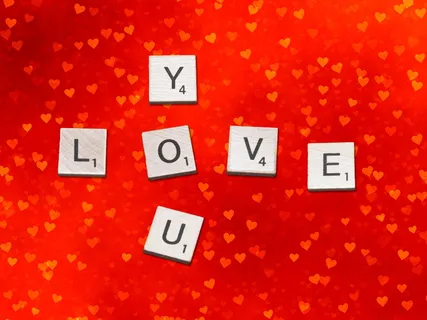 爱，喜爱，所爱的人，文字，红色，无人，数字，交流