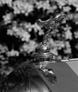 汽车吉祥物, 年份, 老, 车辆, 雕像, 专注于前景, 特写, 没有人