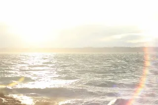 身体，水，白天，蓝色，日出，阳光，阳光，夏天