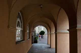 奥波尔、西里西亚、连拱廊、拱门、建筑、已建结构、建筑、室内