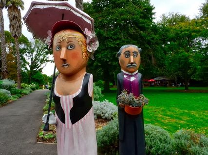 植物园，宝柱，植物园，花园，人类代表，代表，植物，树木