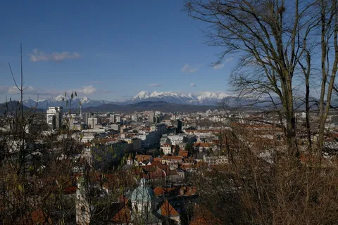 斯洛文尼亚，卢布尔雅那，城市，景观，建筑，建筑结构，建筑外观，住宅区