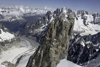 mountain，dent du géant，chamonix，summit，high，granite，法国，alpine