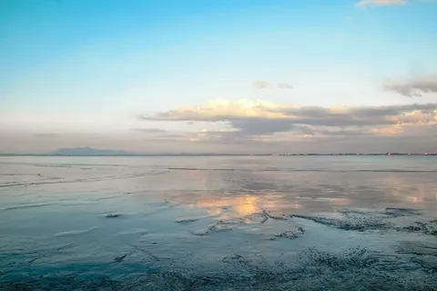 海，自然，天空，海滩，云，地平线，海洋，户外