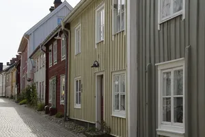 eksjö，瑞典，历史，古城，建筑，住宅，外墙，建筑