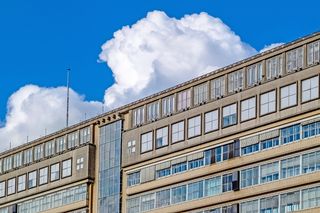 建筑, 古代, 医院, 医疗中心, 体系结构, 外观, 鹿特丹, 天空