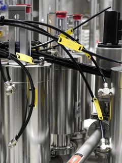 特写、摄影、灰色、工业、机器、工业、金属、不锈钢