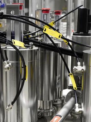 特写、摄影、灰色、工业、机器、工业、金属、不锈钢