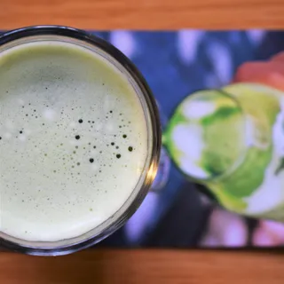 南非、开普敦、饮料、matcha、grun、te、mate、glass