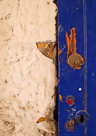 铁锈，锁，门，符号，标志，商标，标志，组合锁