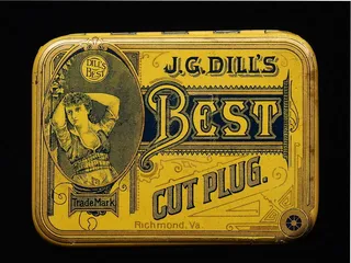 烟草, 框, 包, 老, 历史, 复古, 锡, 容器