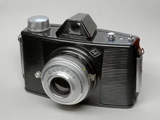 特写照片，黑色，灰色，相机，照片，agfa，点击i，图像