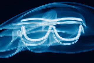 蓝色波浪太阳镜插图