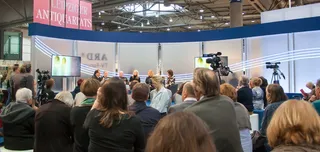 一群人，书展，博览会，人类，莱比锡，活动，许多，弥撒