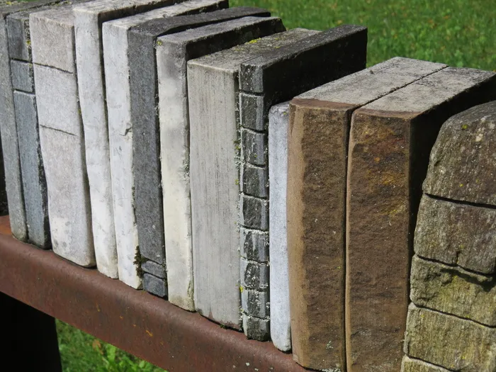 书, 书籍, 图书馆, 架子, 雕塑, 石头, 书架, 艺术