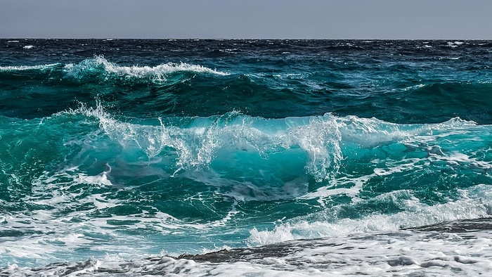 海浪，白天，波浪，水，冲浪，海洋，海，浪花