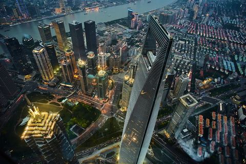 建筑物航拍照片