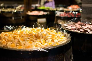 与糖果一起储存