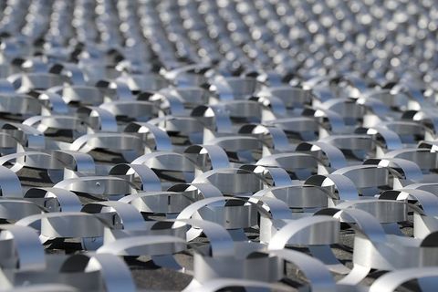 区块链、网络、数据、技术、加密货币、连接、艺术、雕塑