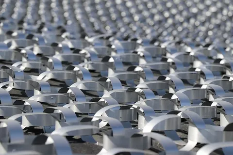 区块链、网络、数据、技术、加密货币、连接、艺术、雕塑