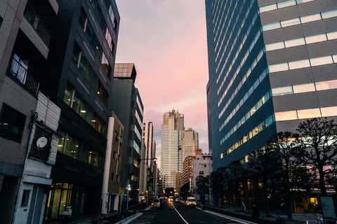 日本,东京市,晚上,建筑,街道,现代,建筑外观,建筑 日本,东京市,晚上,建筑,街道,现代,建筑外观,建筑