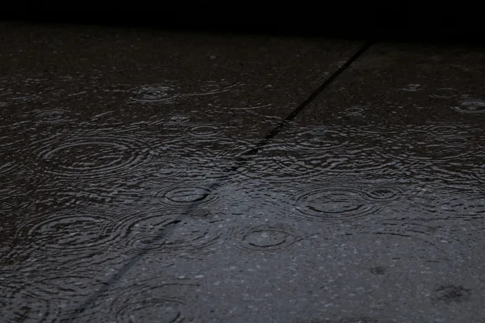 路，街道，水，滴，湿，雨，没有人，一天