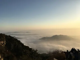 风景，泰山，山东，天空，风景-自然，自然之美，山，宁静