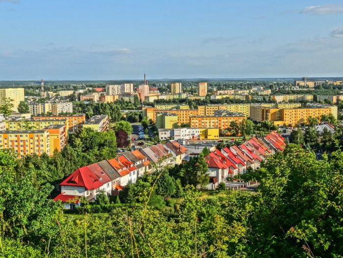 福特斜坡，景观，住宅区，公寓楼，建筑，公寓，城市，工厂