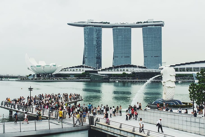 marina bay sands，白天，风景，摄影，marina，bay，sans，新加坡
