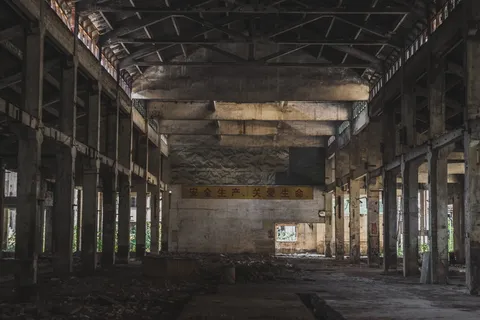 中国，广州市，广州丝绸印染厂有限公司，老厂，helios-44-2，沉默，废墟，索尼a7r