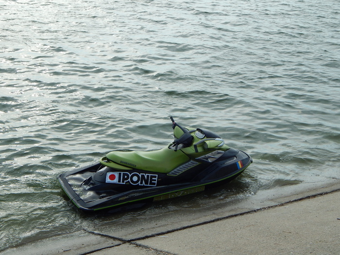 滑雪，喷气机，磨湖，布加勒斯特，罗马尼亚，滑雪喷气机，水，湖