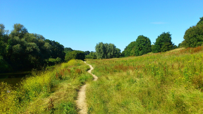 Trail，Kent，River，England，Path，Kent，River，Country，teeston