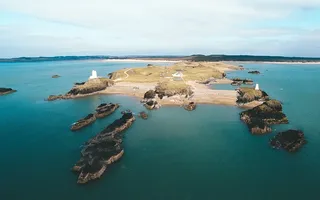 海滩、海岸、日光、高角度拍摄、岛屿、自然、海洋、户外