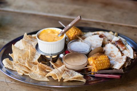 盘子里的食物种类