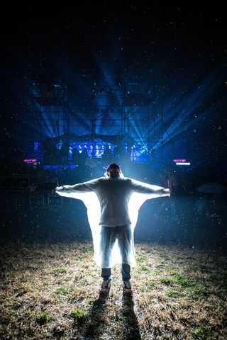 成人、乐队、音乐会、黑暗、能量、节日、光明、音乐