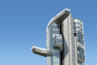 建筑、建筑、未来主义、玻璃、高层、透视、皇室图像、现代