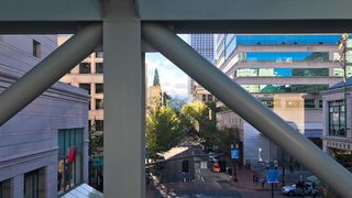 美国波特兰，莫里森/西南第三大道max站，俄勒冈州城市，建筑，建筑